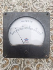 Vintage amperes meter for sale  SWAFFHAM