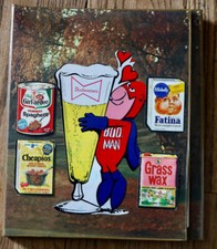 Adesivos vintage Wacky Packages em um caderno vintage com três dobras comprar usado  Enviando para Brazil