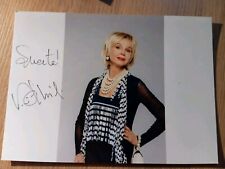 Autographe De Victoria Abril Sur Photo 12/17 comprar usado  Enviando para Brazil
