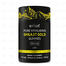 Suplemento natural de resina Shilajit Gummies pura 100% orgânica do Himalaia Shilajit, usado comprar usado  Enviando para Brazil