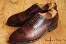 Grenson burgundy leather for sale  SUTTON COLDFIELD