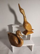 Wooden ducks figurines for sale  Oxford