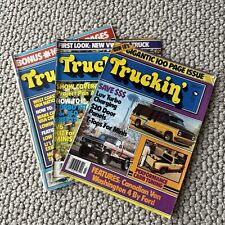 Revista Truckin', 1983 Volume 2, 3 e 5 edições vintage. comprar usado  Enviando para Brazil