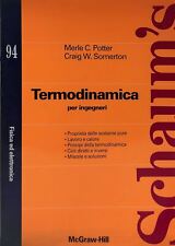Potter somerton termodinamica usato  Trieste
