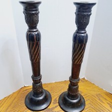 Brown metal candle for sale  Hammonton