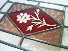 Antique leaded stained for sale  PRESTON