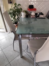 Tavolo vetro allungabile usato  Napoli
