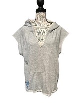 Moletom AG Adriano Goldschmied Feminino The Mika Cutoff, Tamanho Médio - Cinza comprar usado  Enviando para Brazil