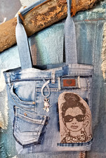 Handgefertigte jeanstasche bre gebraucht kaufen  Hameln