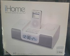 Rádio despertador iHome iH5 Apple iPod sistema doméstico NOVO na caixa comprar usado  Enviando para Brazil