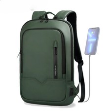 Mochila masculina empresarial multifuncional fina para laptop bolsas ao ar livre impermeável nova, usado comprar usado  Enviando para Brazil