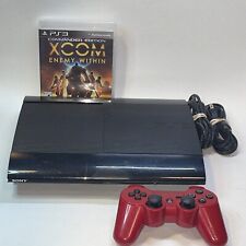 Console Sony PlayStation 3 PS3 Super Slim 250GB com controle jogo testado, usado comprar usado  Enviando para Brazil
