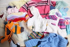 Hand knitted infants for sale  CASTLEFORD