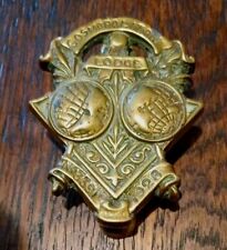 Vintage masonic brass for sale  GREAT YARMOUTH