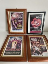 Vintage horror framed for sale  SWINDON