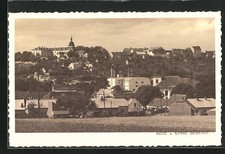 Nove a Stare Benatky, panorama, pocztówka , używany na sprzedaż  Wysyłka do Poland