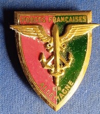 Insigne forces francaises d'occasion  Vineuil
