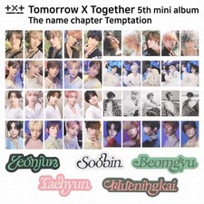 Cartão postal oficial TXT 5º mini álbum The Name Chapter Temptation KPOP comprar usado  Enviando para Brazil