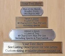 Personalised picture trophy for sale  FROME