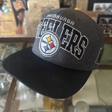 Chapéu Pittsburgh Steelers Mitchell & Ness SnapBack NFL muito levemente usado BELEZA comprar usado  Enviando para Brazil