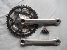 Usado, Pedivela de bicicleta vintage Shimano Deore LX tripla MTB 42-32-22, 175mm FC-M563 comprar usado  Enviando para Brazil