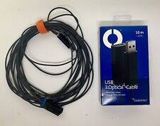 Cabo USB 3.Óptico de Fibra Óptica 10m 33 pés Corning, usado comprar usado  Enviando para Brazil