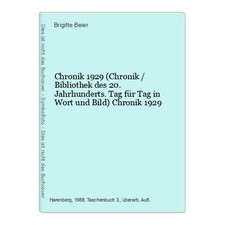 Chronik 1929 chronik gebraucht kaufen  Buttenwiesen