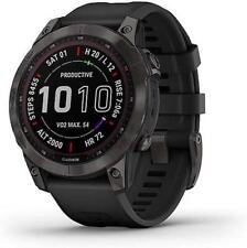 Relógio GPS multiesportivo Garmin Fenix 7 safira solar preto DLC 47mm preto comprar usado  Enviando para Brazil
