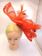 Large red fascinator for sale  SITTINGBOURNE