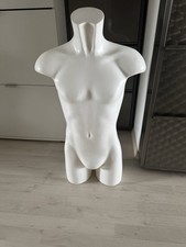 Herrentorso kunststoff weiß gebraucht kaufen  Senden