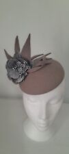 Grey stone fascinator for sale  NEWMARKET