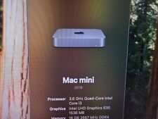 Apple Mac Mini A1993 Core i3, 3.60GHz 16GB RAM 256GB SSD cinza espacial 2018 comprar usado  Enviando para Brazil