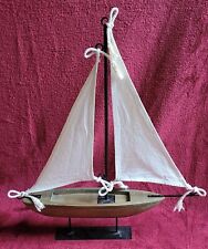 Wooden sailing boat for sale  CORBY
