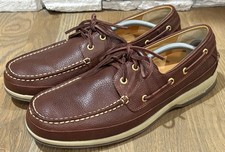 Sapatos masculinos de barco de couro Sperry Top-Sider Gold Cup ASV 2 olhos - Tamanho 12 comprar usado  Enviando para Brazil