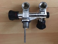 Doppelventil flaschenventil ei gebraucht kaufen  Zell