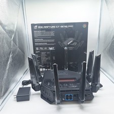 Primer router WiFi 7 de cuatro bandas ASUS ROG Rapture GT-BE98 PRO compatible con 320 MHz segunda mano  Embacar hacia Mexico