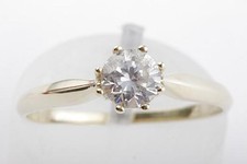 Kristall ring solitär gebraucht kaufen  München