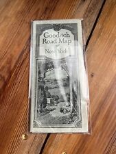 1920 Goodrich New York Road Map Raro Vintage Escritório de Transporte de Viagem BF Goodrich comprar usado  Enviando para Brazil