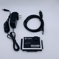 Adaptador Cinolink USB 3.0 a IDE y SATA con Fuente de Alimentación y Cable USB 12V CC 2A segunda mano  Embacar hacia Mexico