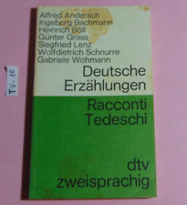 Libro deutsche erzahlungen usato  Paterno
