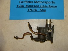 1950 51 Johnson Seahorse TN-26 5hp motor de popa carburador fabricante de equipamento original comprar usado  Enviando para Brazil