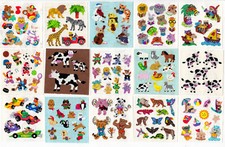 Adesivos vintage de glitter Sandylion animal urso leão vaca cromecote - você escolhe comprar usado  Enviando para Brazil