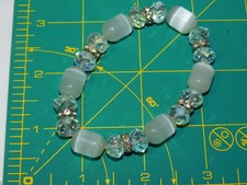 White moonglow faceted for sale  Newport