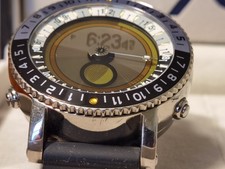 Yes World Watch V7 - Titânio polido, safira, trítio 24 horas (raro) comprar usado  Enviando para Brazil