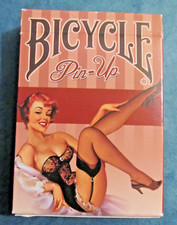 Usado, Baralho de cartas vintage pin-up colecionável bicicleta comprar usado  Enviando para Brazil
