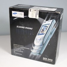 Raro telefone olímpico Samsung SGH-D410 na caixa edição mundial internacional, usado comprar usado  Enviando para Brazil