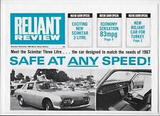 Reliant review october for sale  NEWMARKET