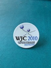 CAMPEONATO MUNDIAL JUVENIL DE TÊNIS DE MESA 2010. CRACHÁ BROCHE BRATISLAVA comprar usado  Enviando para Brazil