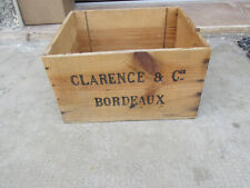 Cassa legno clarence usato  Italia