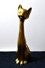 Statuette chat laiton d'occasion  Chambéry
